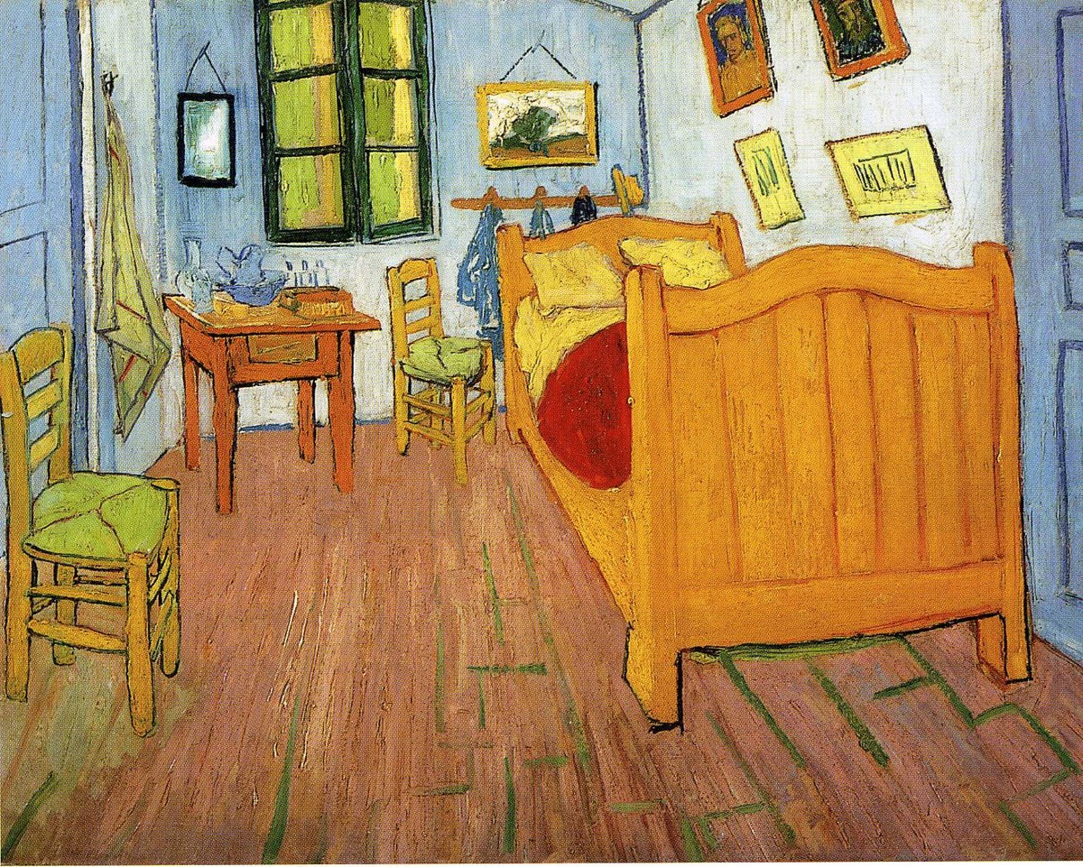 Vincent's Bedroom in Arles by Vincent van Gogh