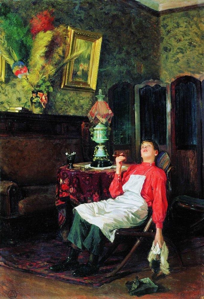 Without a master by Vladimir Makovsky