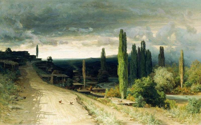In Alushta by Volodymyr Orlovsky