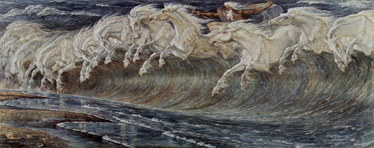 Neptune's Horses by Walter Crane