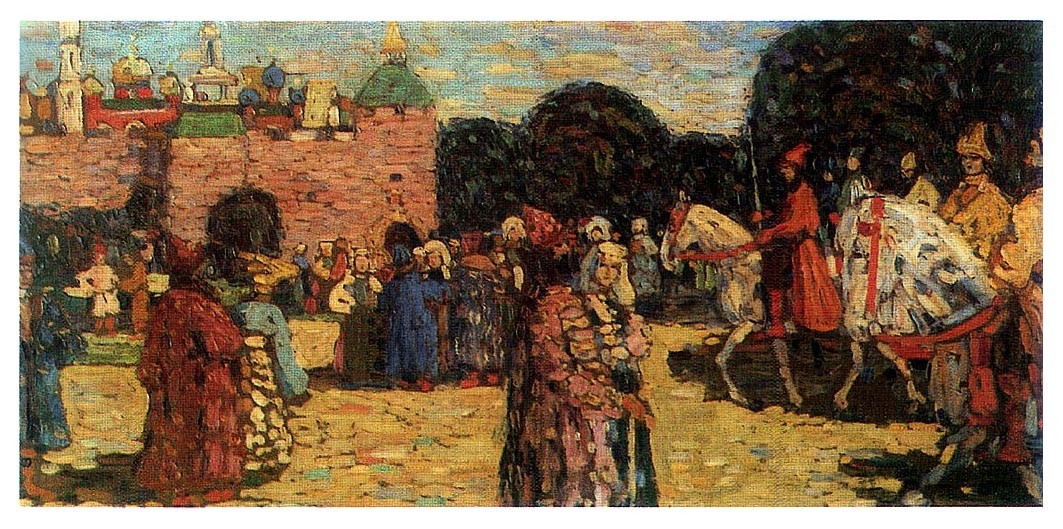 Ancient Russia by Wassily Kandinsky