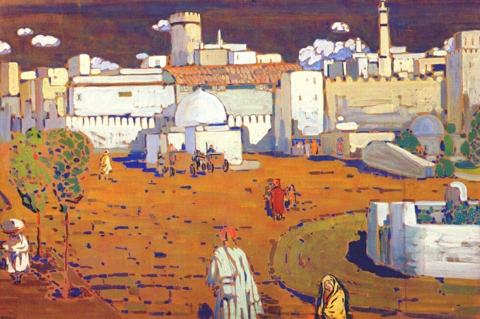 Arab Town by Wassily Kandinsky