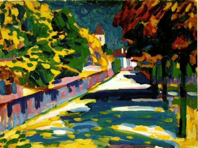 Autumn in Bavaria by Wassily Kandinsky