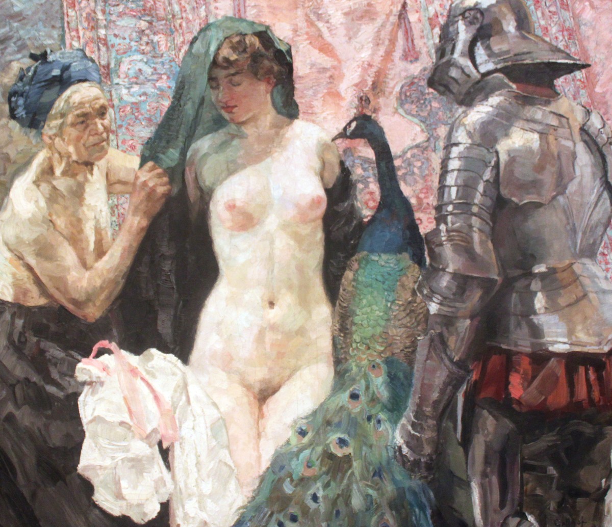 Temptation of the Knight by Wilhelm Gallhof