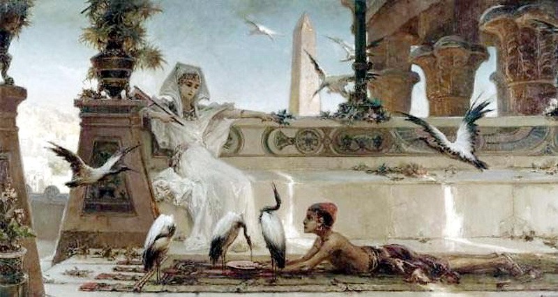 Cleopatra by Wilhelm Kotarbinski