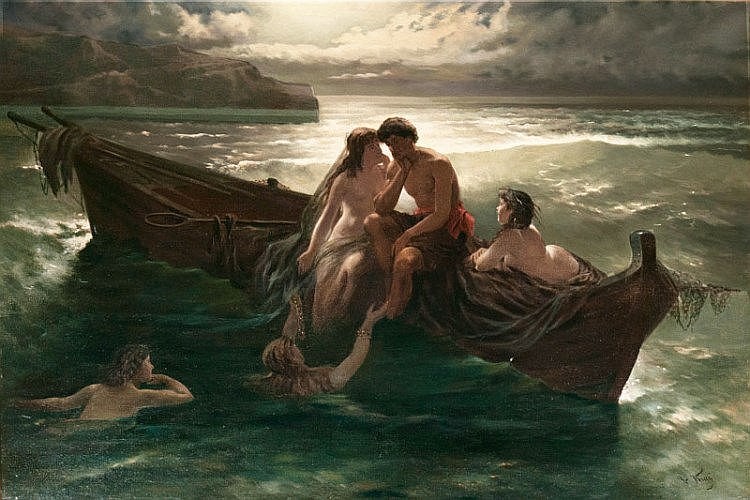 Lure of the Mermaids by Wilhelm Kray