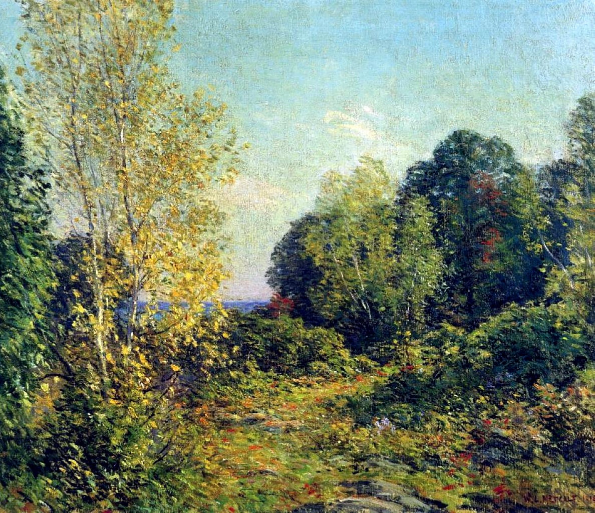Approaching Autumn by Willard Metcalf