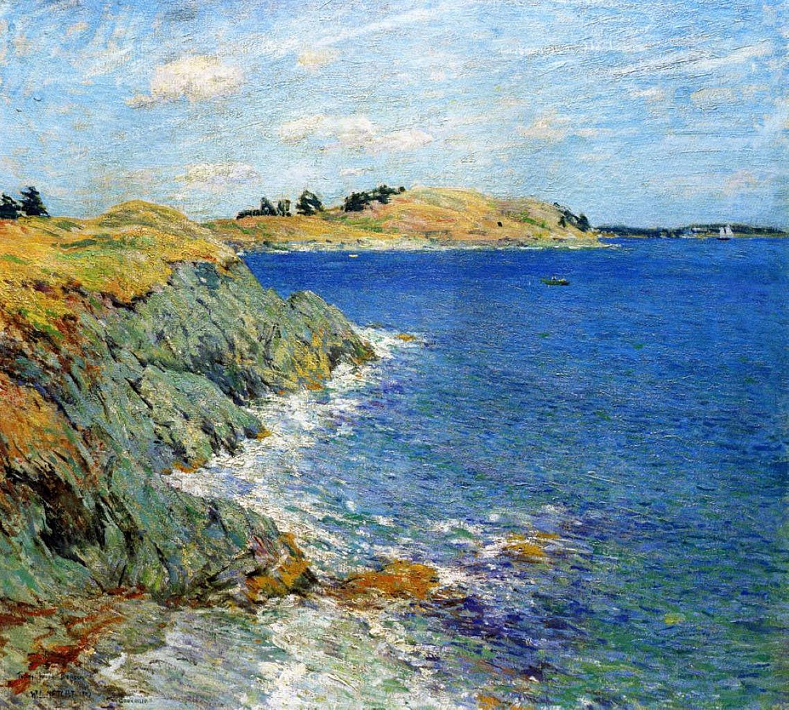 Ebbing Tide, Version Two by Willard Metcalf