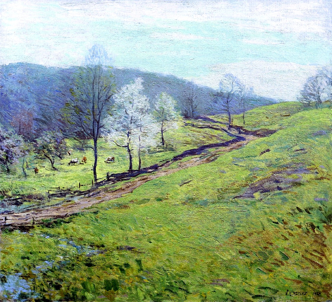 May Afternoon by Willard Metcalf