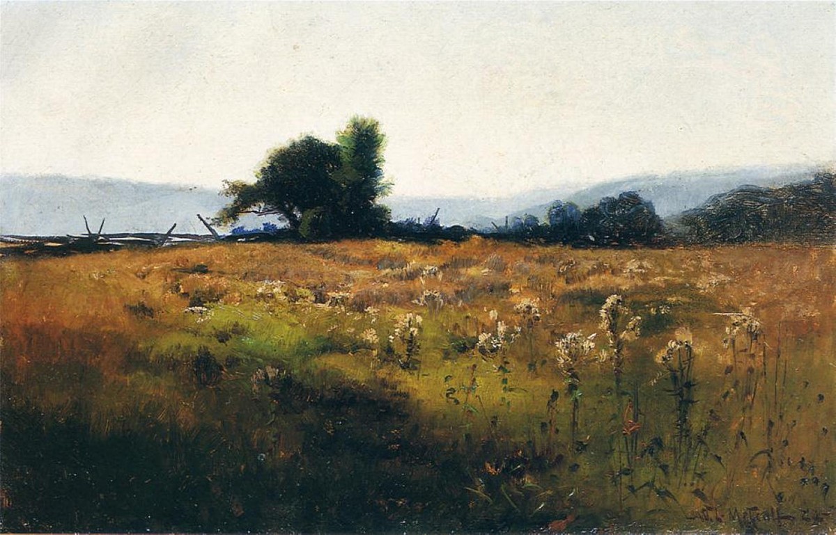 Mountain View from High Field by Willard Metcalf