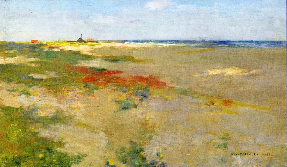 On the Suffolk Coast by Willard Metcalf