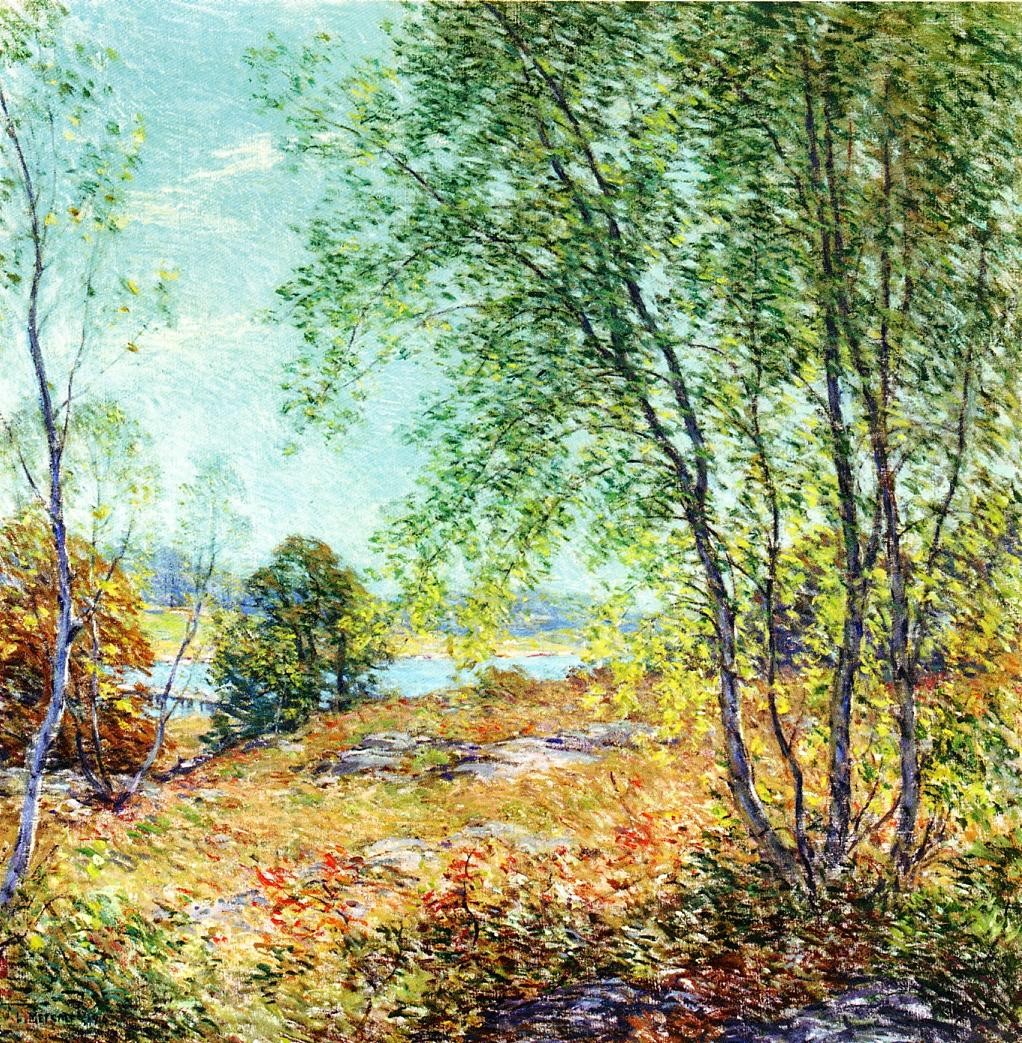 Passing Summer by Willard Metcalf