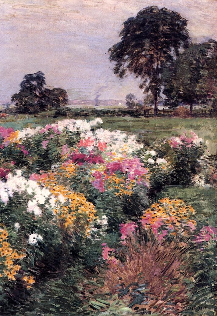 Purple, White and Gold by Willard Metcalf