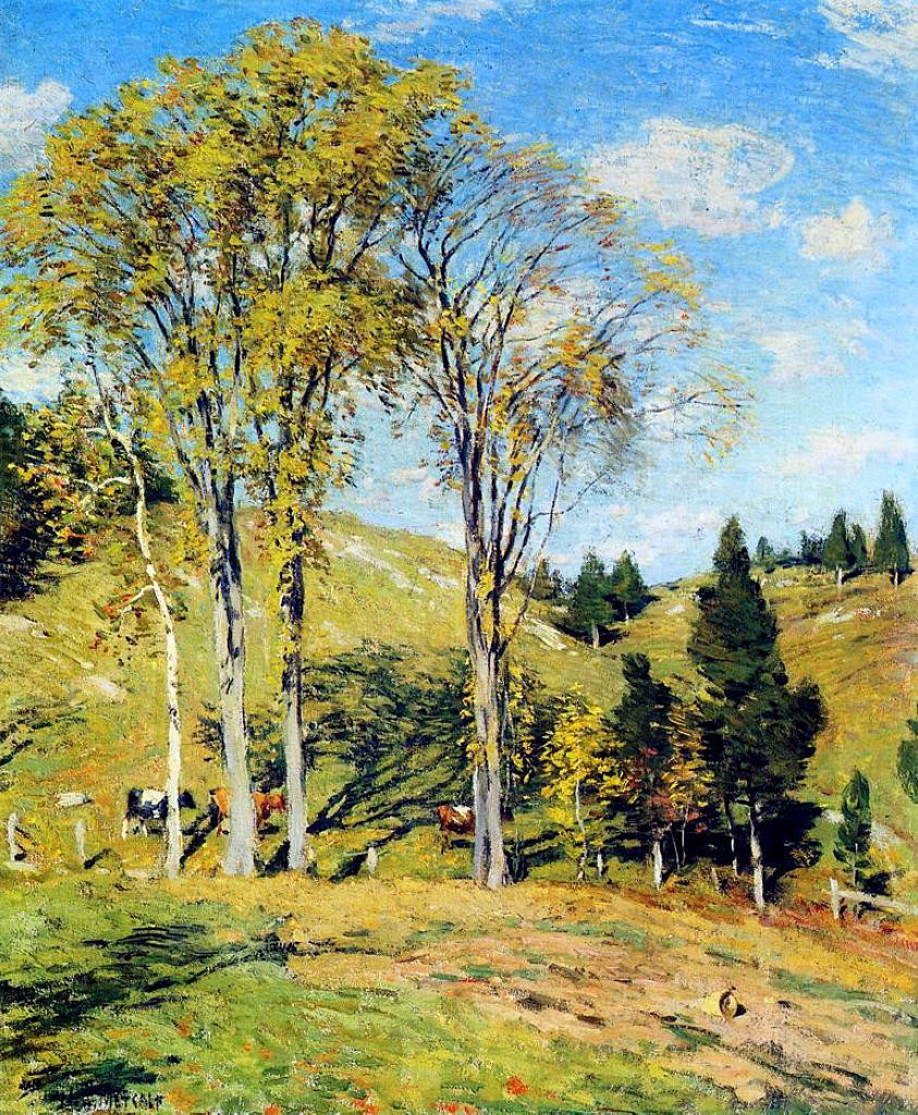 September by Willard Metcalf