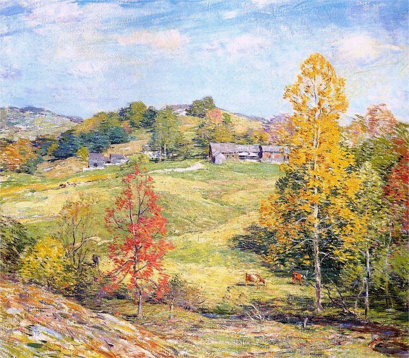 Sillon by Willard Metcalf