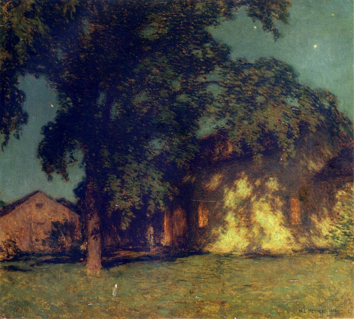 Summer Night (No. 2) by Willard Metcalf