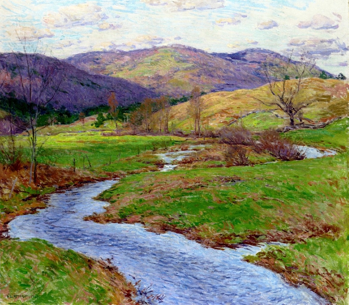 Swollen Brook (No. 2) by Willard Metcalf