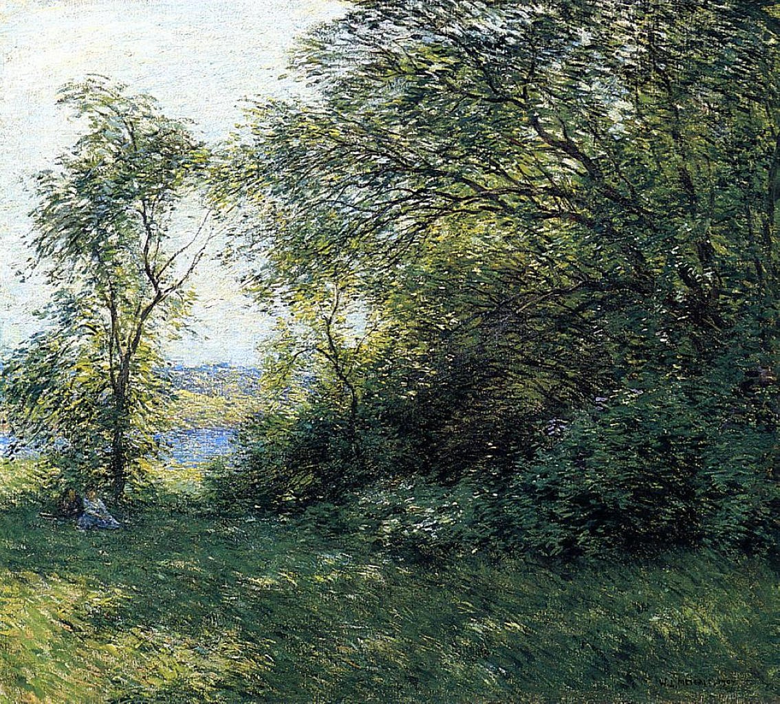 The Bower by Willard Metcalf