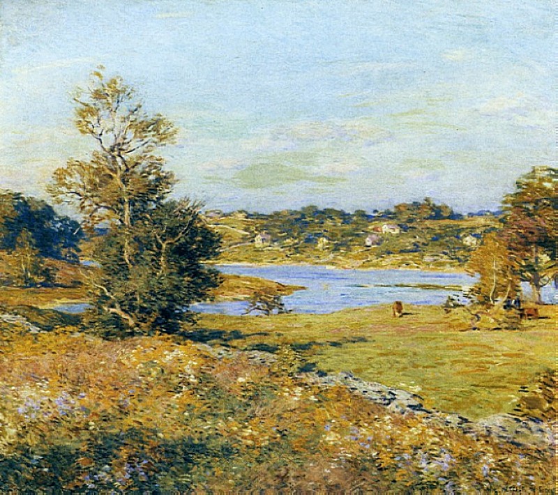 The Breath of Autumn (Waterford, Connecticut) by Willard Metcalf