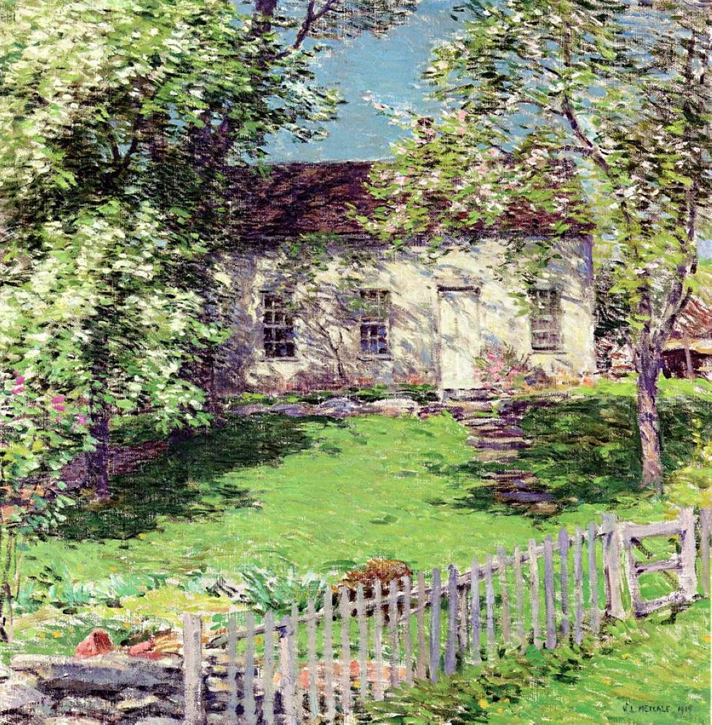 The Little White House by Willard Metcalf