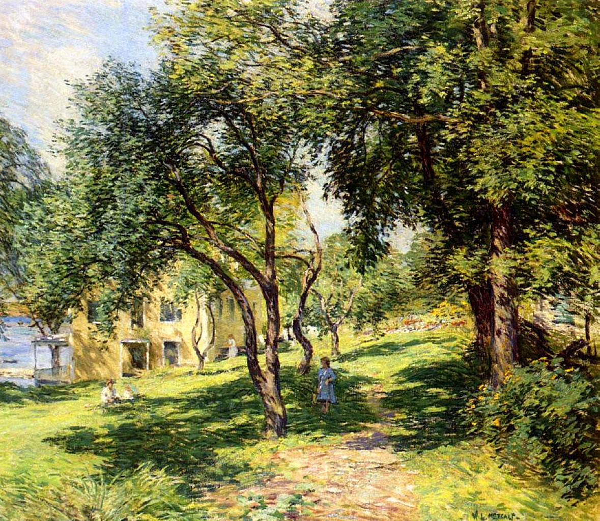 The Path by Willard Metcalf