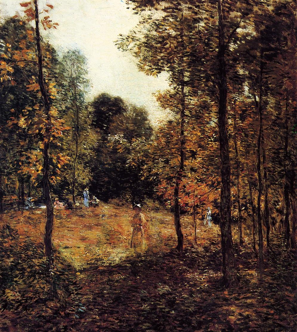 The Picnic by Willard Metcalf