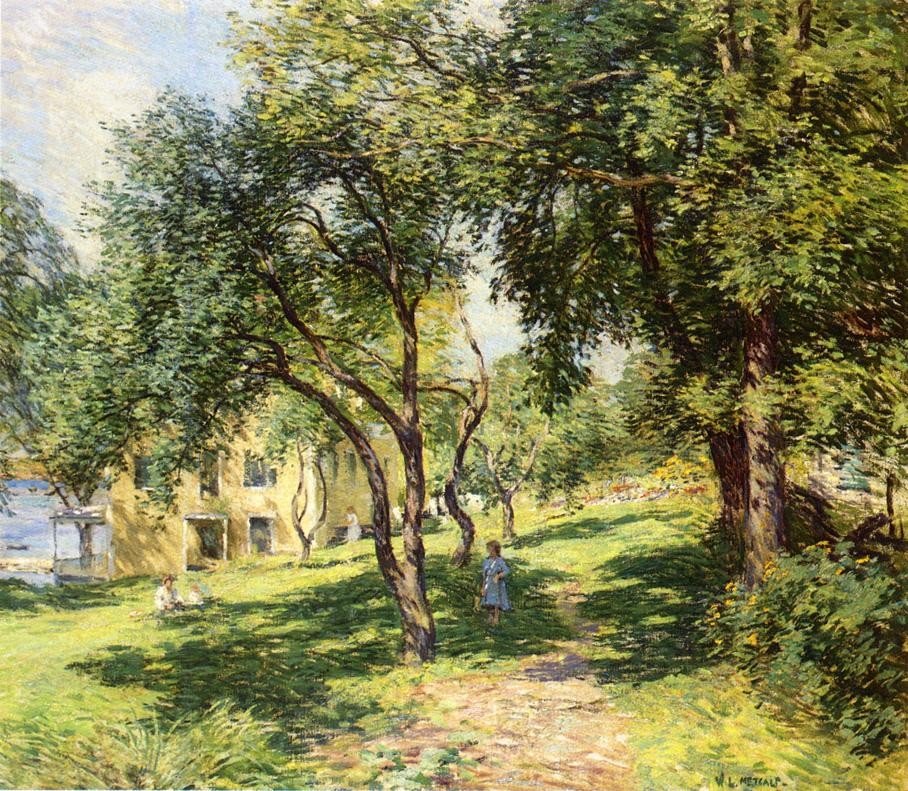 The-Path by Willard Metcalf