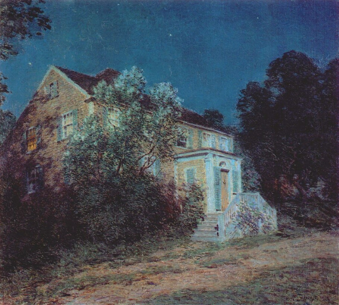 White Lilacs by Willard Metcalf