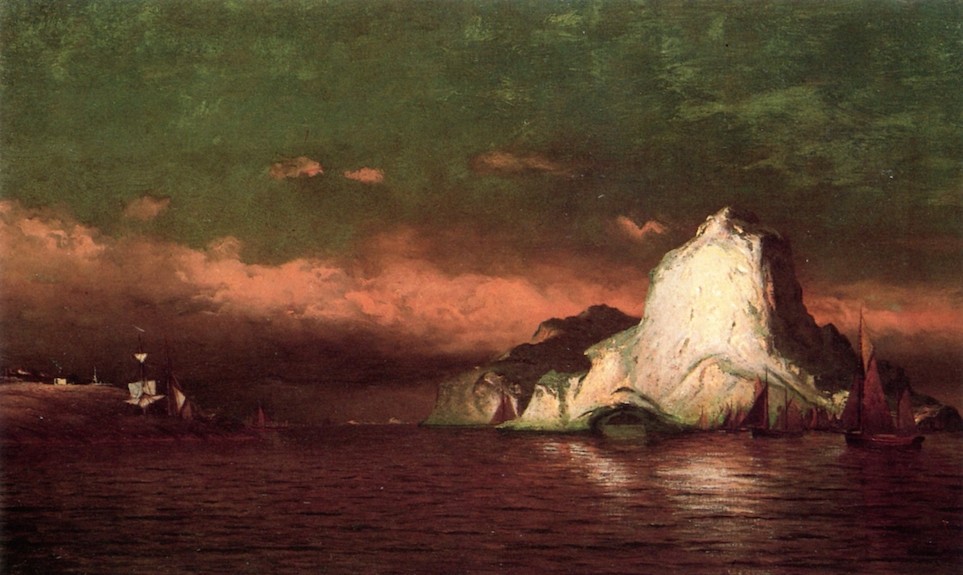 Perce Rock, Belle Isle Straits by William Bradford