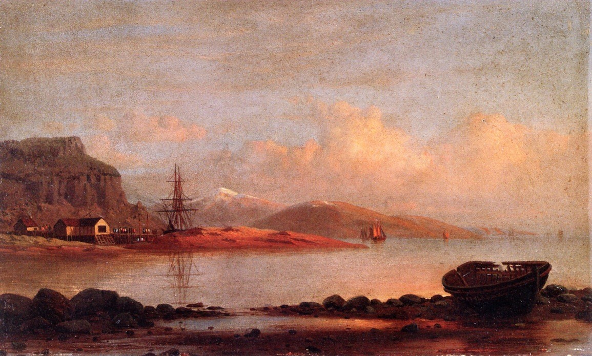 Sunset of the Labrador Coast by William Bradford