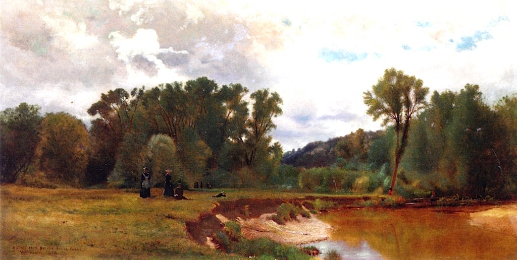 A Study from Nature, Keene Valley by William Hart