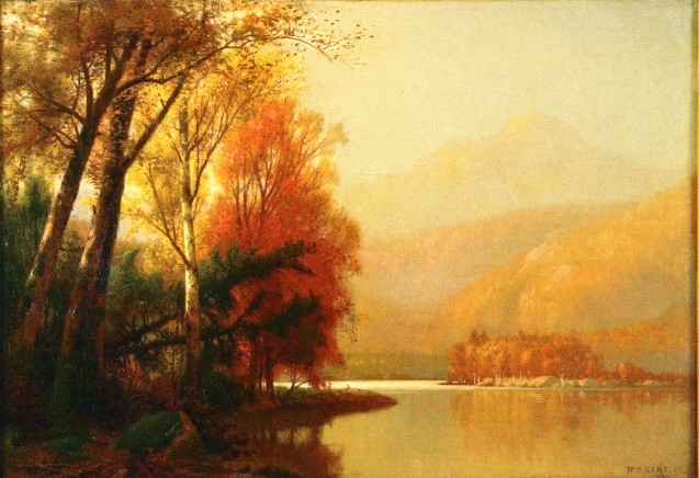 Autumn on the Lake by William Hart