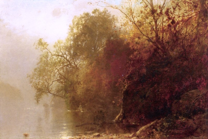 Autumn on the Lake by William Hart