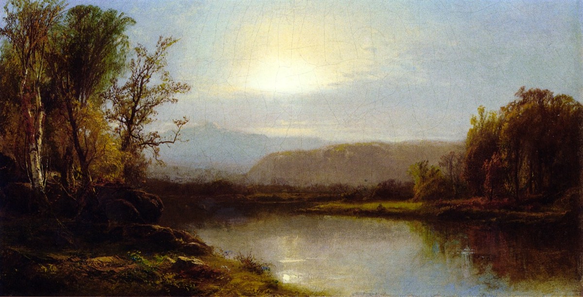 Near Tappan Zee, New York by William Hart