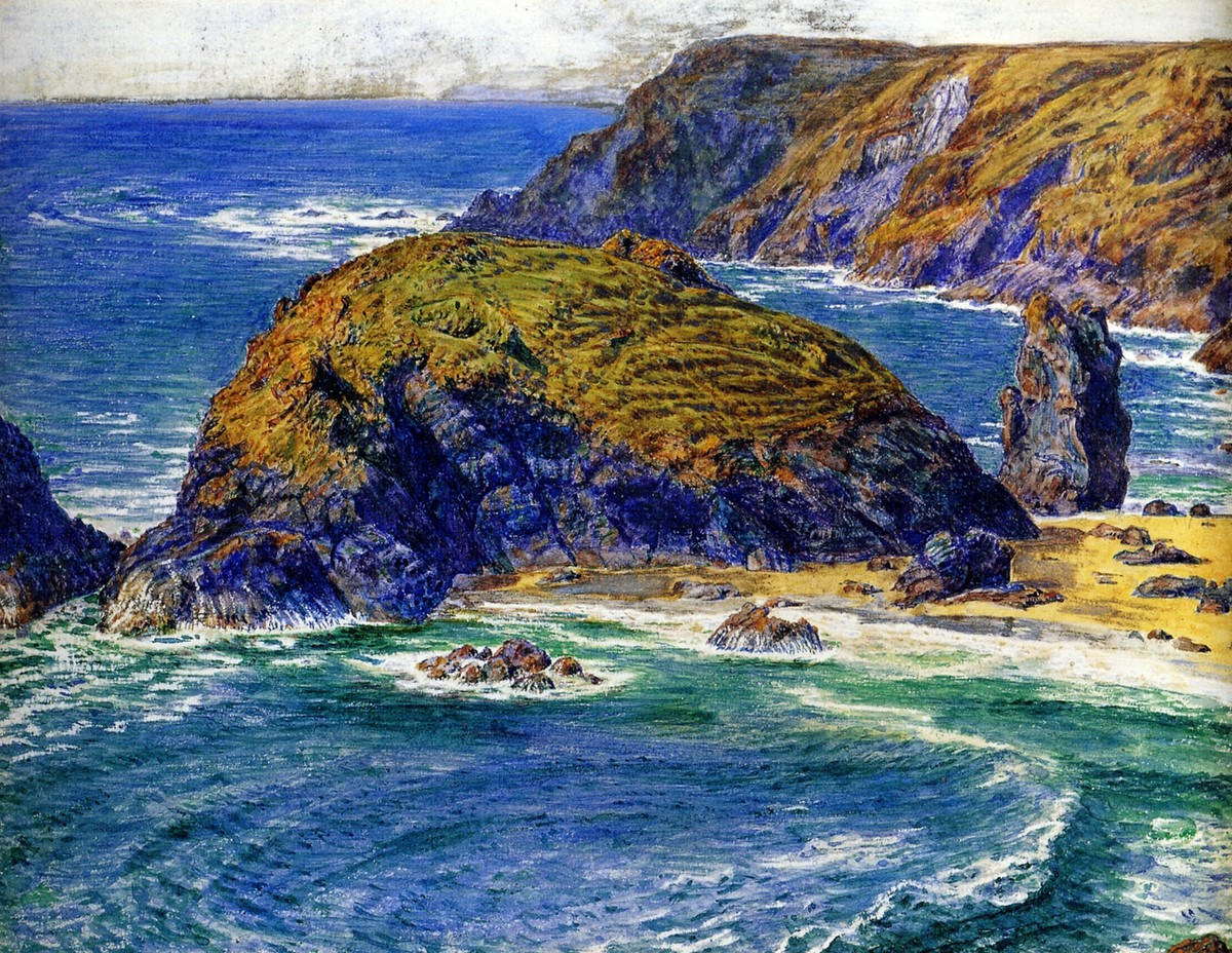 Asparagus Island by William Holman Hunt
