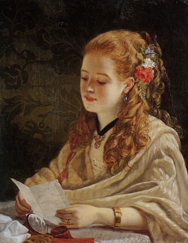 The Letter by William Maw Egley
