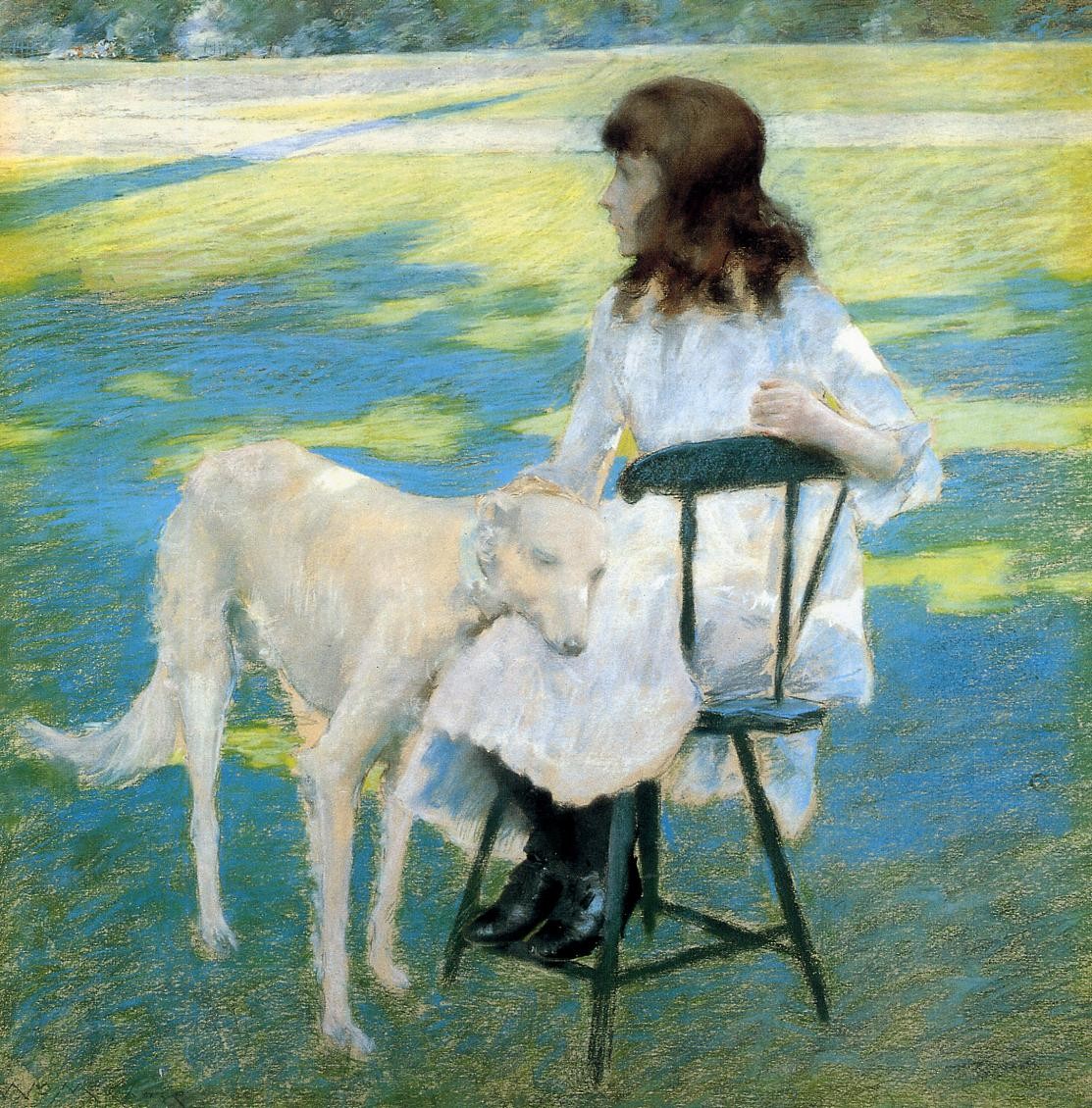 Good Friends by William Merritt Chase