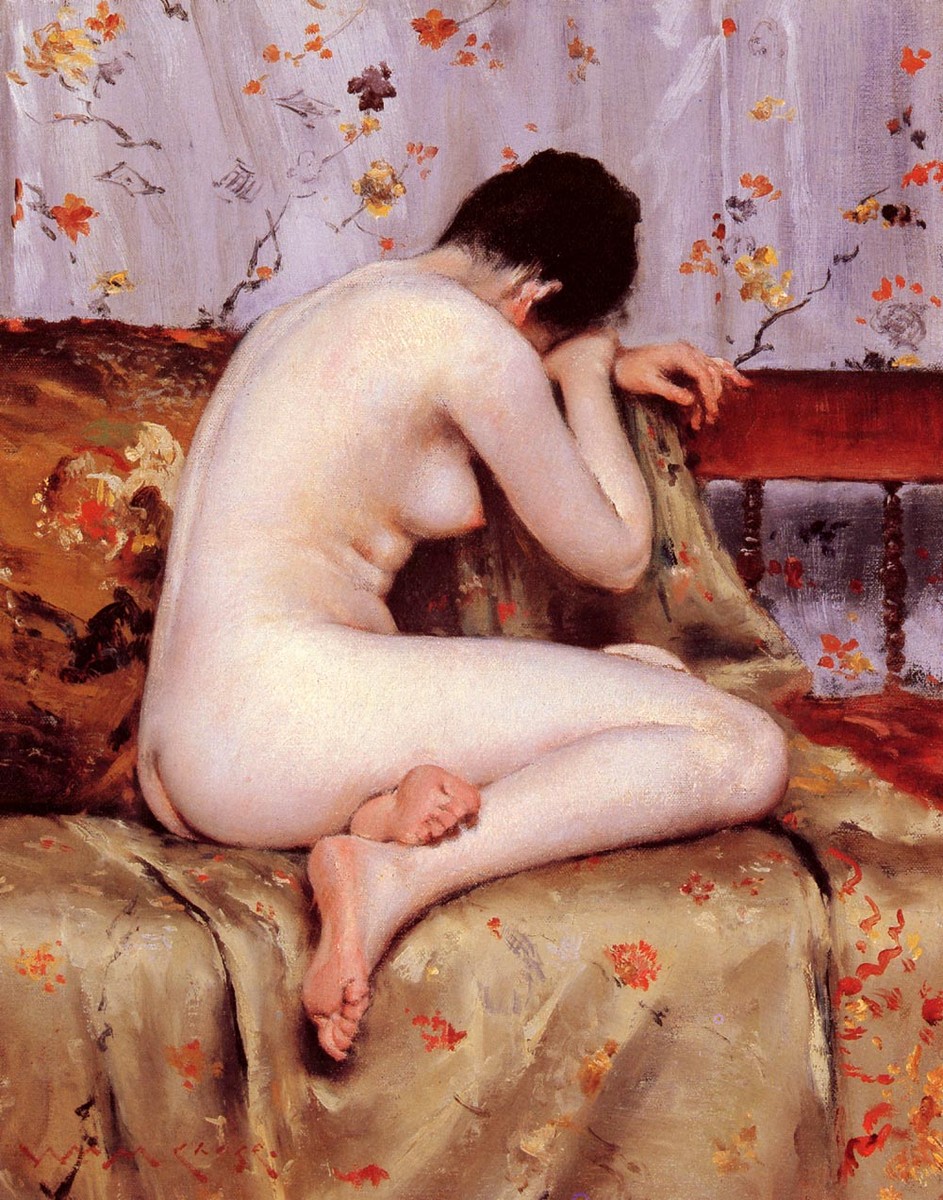 Modern Magdalen by William Merritt Chase