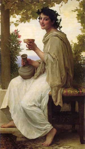 Bacchante by William-Adolphe Bouguereau