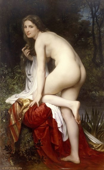Bather by William-Adolphe Bouguereau