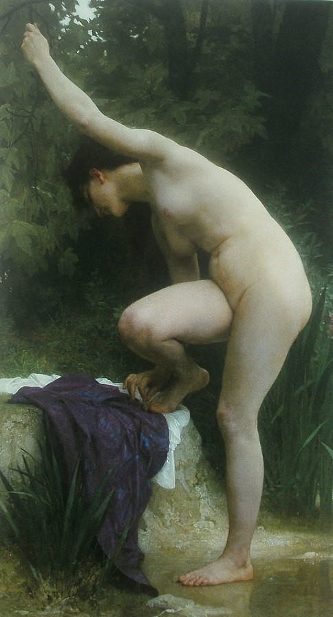 Bather by William-Adolphe Bouguereau