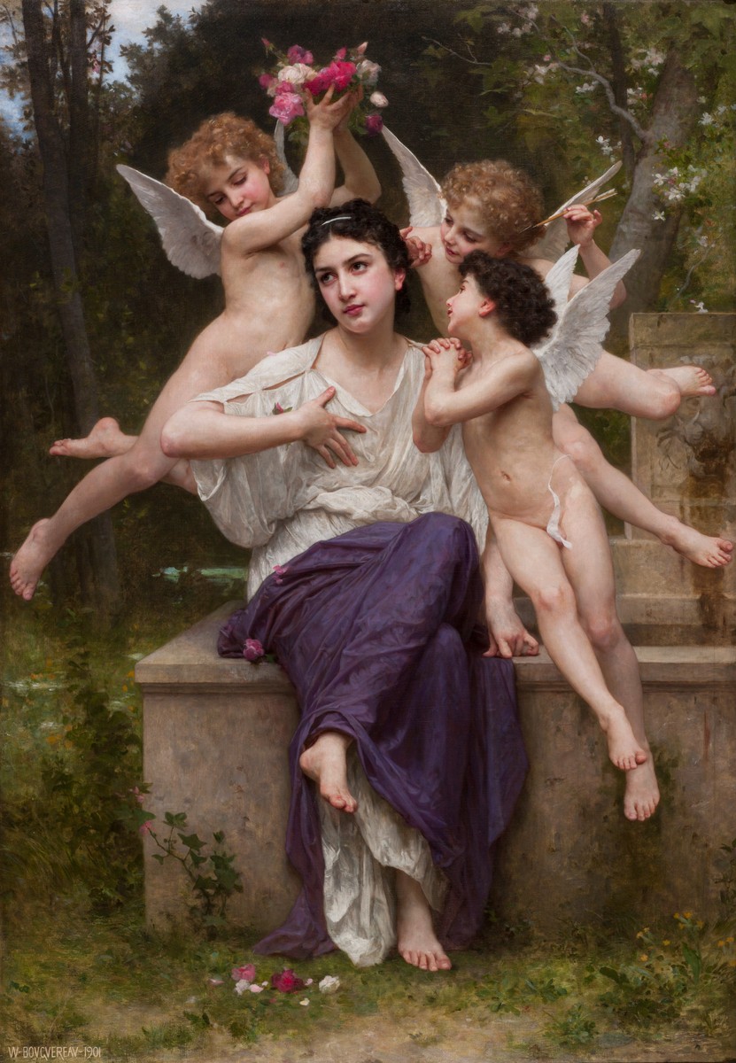 Dream of Spring by William-Adolphe Bouguereau