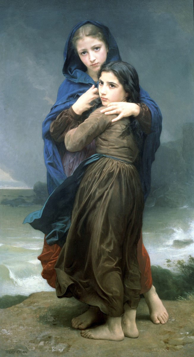 Far from home by William-Adolphe Bouguereau