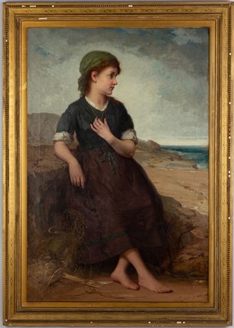 Fisher Girl by William-Adolphe Bouguereau