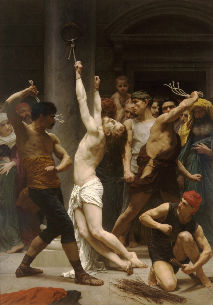 Flagellation of Our Lord Jesus Christ by William-Adolphe Bouguereau