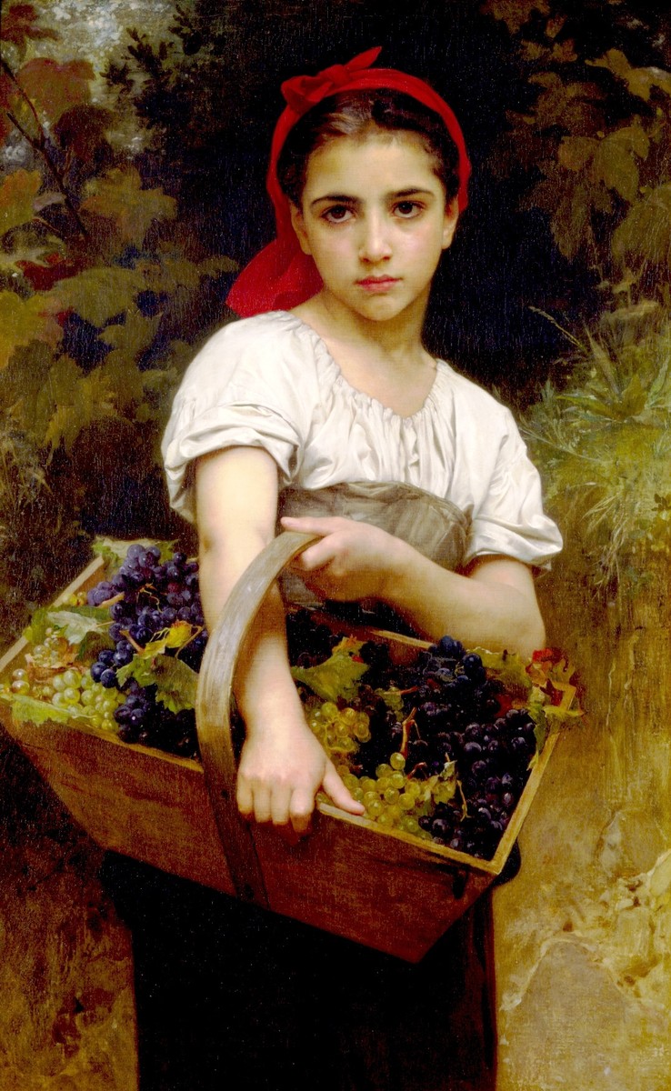 Harvester by William-Adolphe Bouguereau