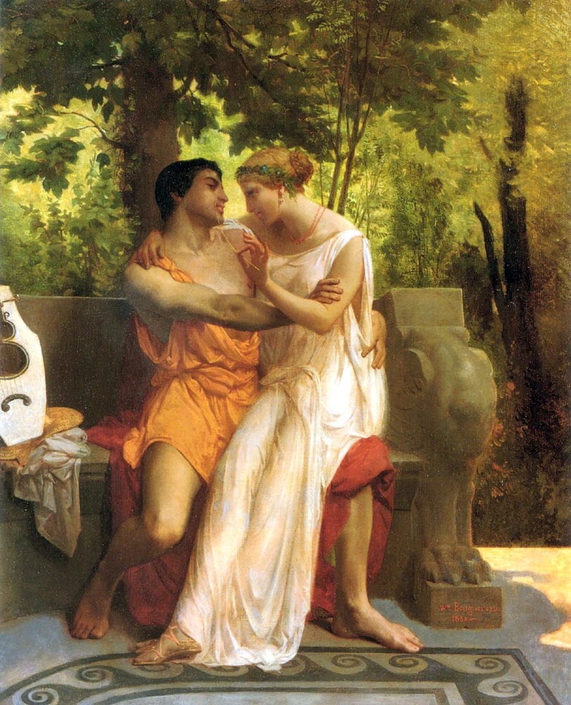 Idyll by William-Adolphe Bouguereau