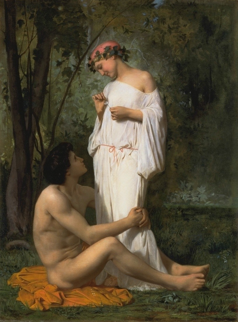 Idylle by William-Adolphe Bouguereau