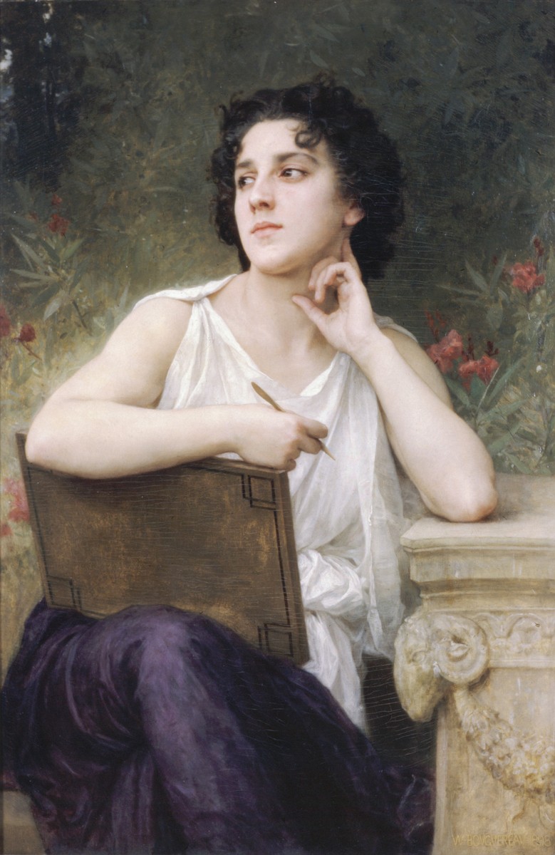 Inspiration by William-Adolphe Bouguereau