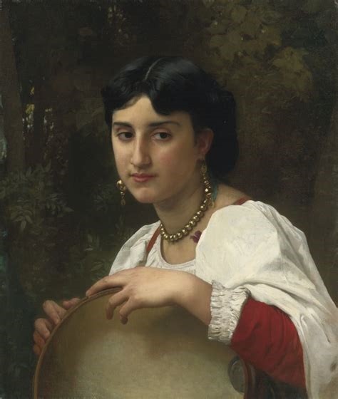 Italian Woman with Tambourine by William-Adolphe Bouguereau